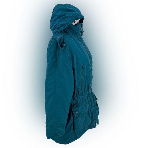 Eddie Bauer Teal Puffer Jacket - Picture 6 of 10